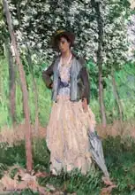 Monet, Claude: Stroller (Suzanne) Hoschedé
