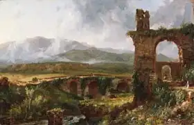 Cole, Thomas: View near Tivoli (Morning)