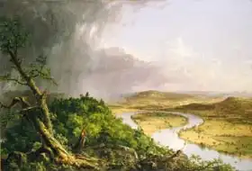 Cole, Thomas: View from Mount Holyoke, Northampton, Massachusetts, after a Thunderstorm—The Oxbow