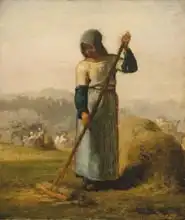 Millet, J. F.: Woman with a Rake
