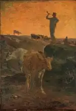 Millet, J. F.: Calling the Cows Home