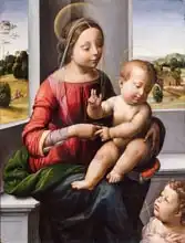 Fra Bartolomeo: Madonna and Child with the Young Saint John the Baptist