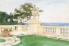 Sargent, John Singer: Terrace, Vizcaya