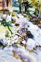 Sargent, John Singer: Rushing Brook