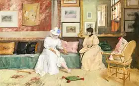 Chase, William Merritt: Friendly Call