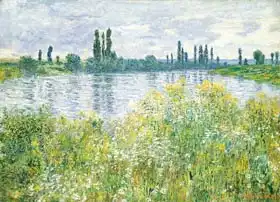 Monet, Claude: Banks of the Seine, Vetheuil