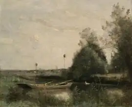 Corot, J. B. Camille: Pond in Mortain