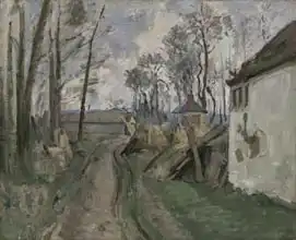 Cézanne, Paul: Village Road near Auvers