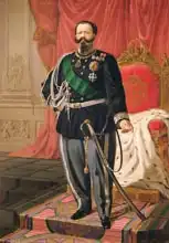 Campini, Cesare: Portrait of Victor Emmanuel II of Italy