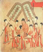Chinese Schoo: Yongle Emperor, facsimile of original Chinese scroll