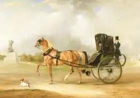 Ferneley, John: William Massey-Stanley Driving his Cabriolet in Hyde Park
