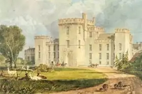 Turner, William: View of Hampton Court from the North-west