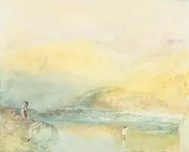 Turner, William: On the Mosell, near Traben Trarabach
