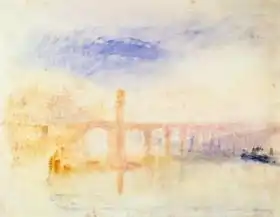 Turner, William: Moselle Bridge, Coblenz