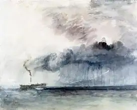 Turner, William: Steamboat in a Storm