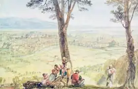 Turner, William: Rome from Monte Mario